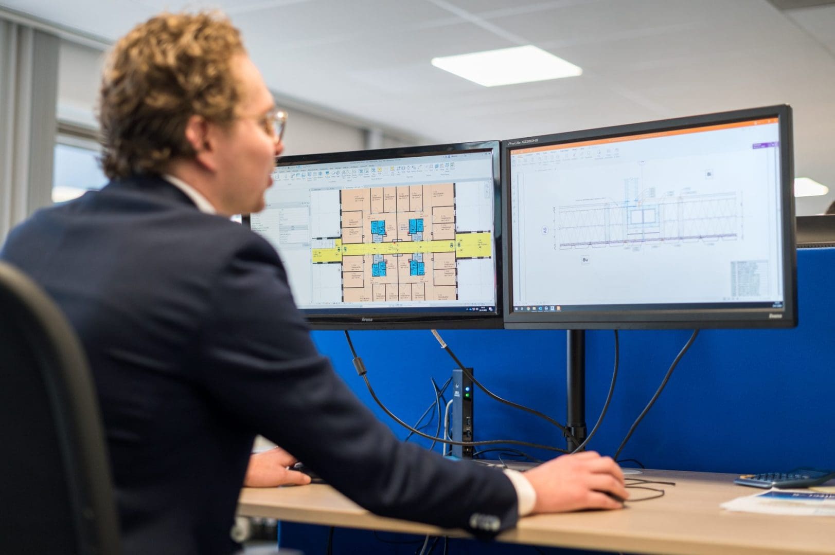 modulair gebouw samenstellen