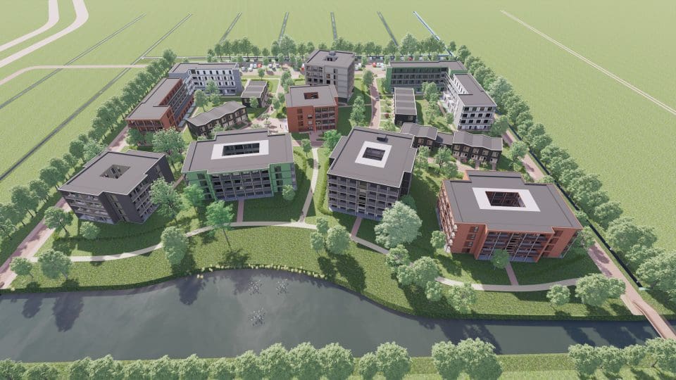Modulaire woongebouwen van Thuis in Duist in Bovenduist, Amersfoort
